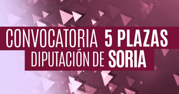 Convocatoria de 5 plazas de bombero/a en Soria