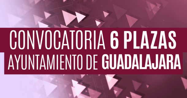 Convocatoria de 6 plazas de bombero Ayuntamiento de Guadalajara