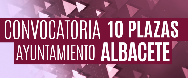 Convocatoria de 10 plazas de bombero/a Ayuntamiento de Albacete