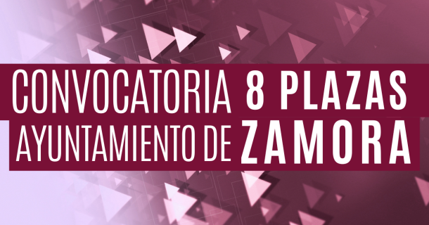Convocatoria de 8 plazas de bombero/a Zamora