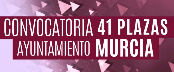 Convocatoria de 41 plazas de bombero/a Ayuntamiento de Murcia