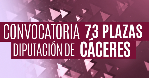 Convocatoria de 73 plazas de bombero en Diputación de Cáceres